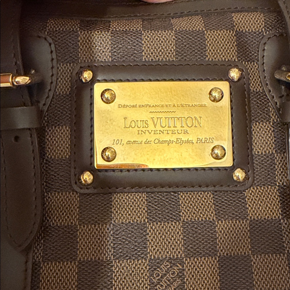 Authentic Berkeley Damier Ebene bag - image 11